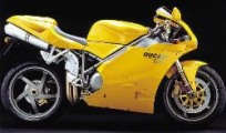 Ducati 998s žlutá